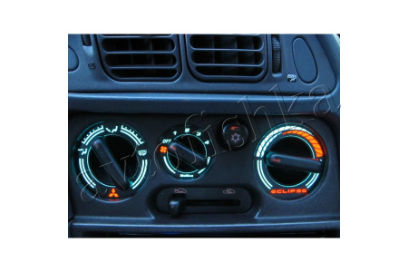 Mitsubishi Eclipse 2G светодиодные шкалы (циферблаты) на климат