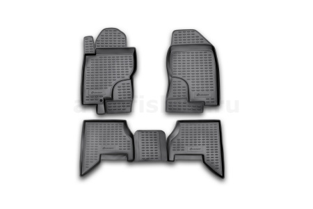 Коврики в салон NISSAN Pathfinder 2005-2010, 4 шт. (полиуретан)