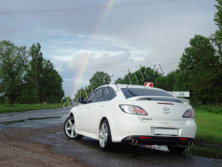 Mazda 6 хэтчбек (08 – 12) спойлер на крышку багажника