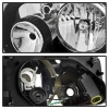 Ford Escape, Maverick (05-07) фары передние хромированные, комплект 2 шт.