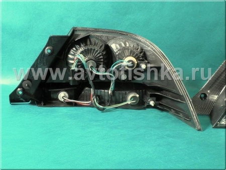 Mitsubishi Lancer 9 (03-07) фонари задние карбоновые, дизайн Toyota Altezza, комплект 2 шт.