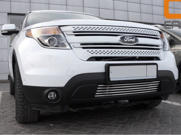 Ford Explorer (12–) Решетка переднего бампера нижняя d16
