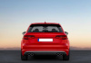 Диффузор S3 S-line для Audi A3 хэтчбек 2013-2016 с насадками