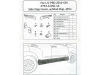 Toyota Land Cruiser Prado 150 (10-) накладки на пороги пластиковые - подножки боковые, на штатный алюминиевый профиль, полный комплект