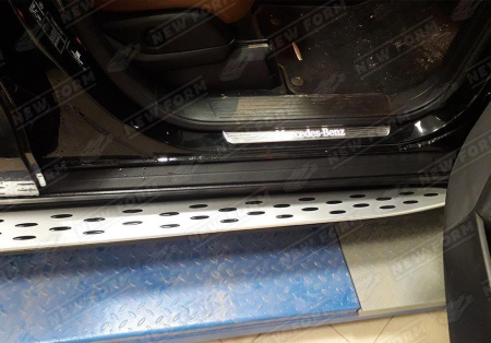 Mercedes-Benz GLS-Klasse X166 2015 - 2019 Пороги с подсветкой