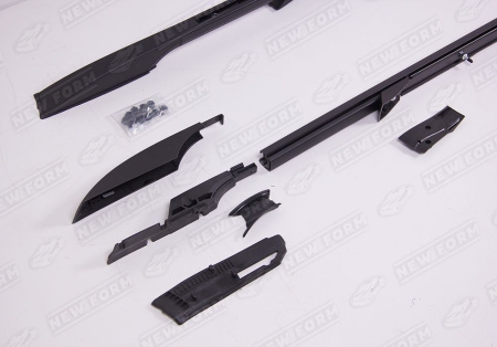 Land Rover Discovery 3 поколение 2004 - 2009 Рейлинги черные для Land Rover Discovery 3.