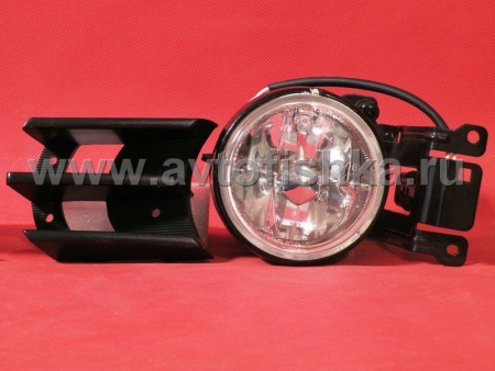 Mitsubishi Pajero Sport (98-06) фары противотуманные с решетками, комплект 2 шт.