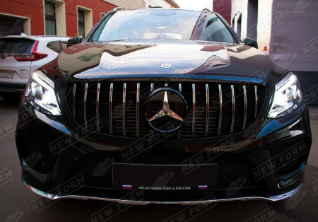 Mercedes-Benz GLE-Klasse W166 2015 - 2018 Решетка радиатора AMG GT хром