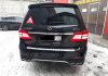 Mercedes-Benz GLS-Klasse X166 2015 - 2019 Диффузор заднего бампера 6.3 AMG черный с хромированными насадками
