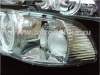 BMW 5 E39 (95-00) фары передние хромированные, со светящимися ободками, с белым поворотником, с моторами электрокорректора, комплект 2 шт.