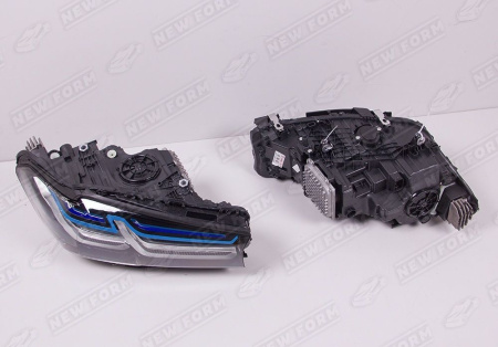 BMW 5 серия G30/G31 2016 - 2020 комплект рестайлинга М5 для переделки хром насадки