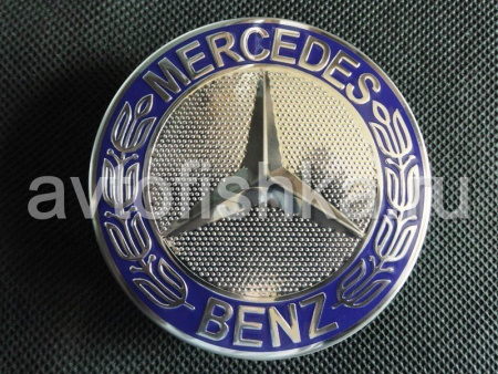 Mercedes, все модели крышки ступиц колеса со звездой, дизайн Оригинал, комплект 4 шт.