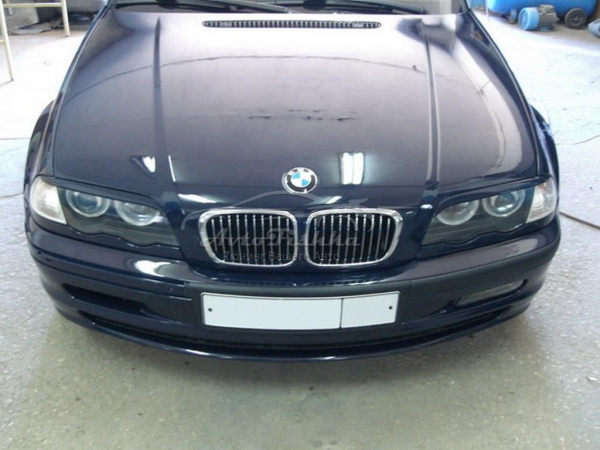 BMW 3 серия E46 реснички (накладки) на передние фары