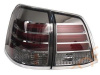 Toyota Land Cruiser 200 (2008-) фонари задние светодиодные тонированные, дизайн Lexus LX570, комплект лев.+прав.