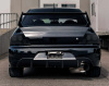 Mitsubishi Lancer 9 (03-07) EVOLUTION фонари задние светодиодные черые тонированные, комплект 2 шт.