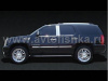 Cadillac Escalade (07-) накладки на стойки дверей из нержавеющей стали, 4 предмета