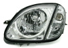 Mercedes SLK R170 (98-04) фары передние хромированные, с поворотниками, комплект 2 шт.