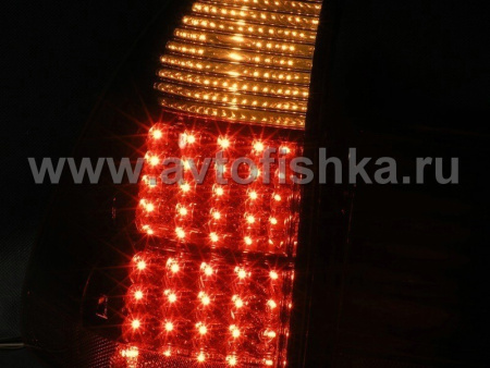 BMW X5 (98-06) задние фонари светодиодные красно-тонированные, комплект лев.+прав.