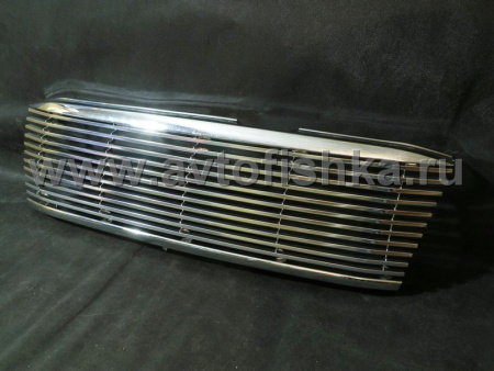 Toyota Land Cruiser 100 (03-07) решетка радиатора алюминиевая, без надписи, дизайн Оригинал