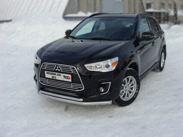 Mitsubishi ASX (13–) Защита передняя нижняя 60,3/42,4 мм