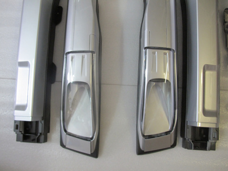 Nissan X-Trail T31 (07-) рейлинги продольные на крышу, дизайн "Оригинал", установочный комплект.