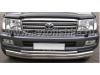 Toyota Land Cruiser 100 защита переднего бампера, труба d63/63/42