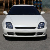 Honda Prelude (96-01) фары передние черные, комплект 2 шт.