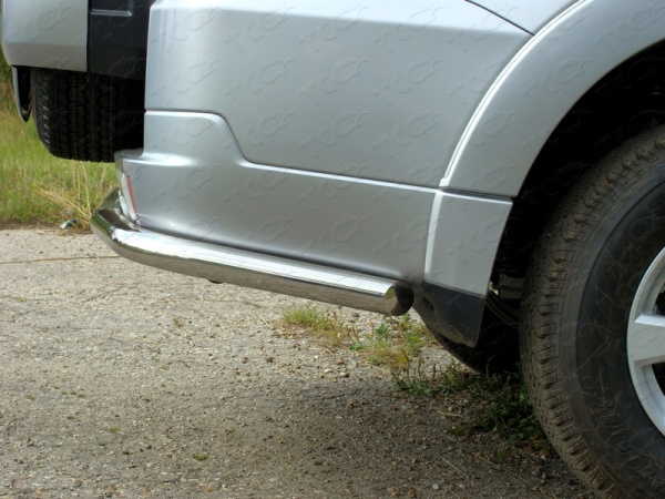 Mitsubishi Pajero (07–/11–) Защита задняя (центральная) 60,3 мм