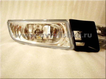 Honda Civic (06-) седан фары передние противотуманные прозрачные хромированные, комплект 2 шт.