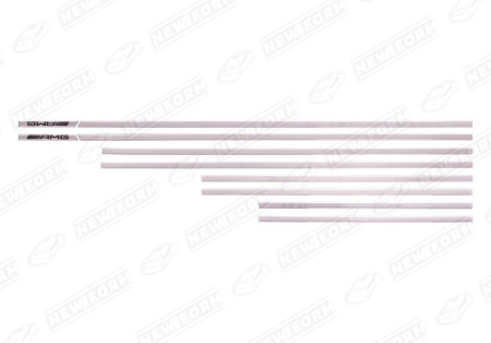 Mercedes-Benz G-Klasse W463 1990 - 2018 Молдинги AMG серебро