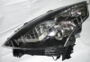 Nissan Teana (08-) фары передние линзовые черные, с подсветкой DRL, комплект 2 шт.