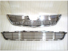 Toyota Corolla (06-) решетка радиатора и переднего бампера хромированные, комплект 2 шт.