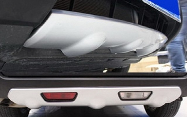 Nissan X-Trail (11–14) Комплект накладок переднего и заднего бамперов