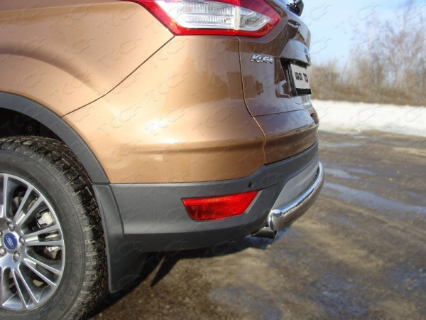 Ford Kuga (13–) Защита задняя (центральная) 75х42 мм