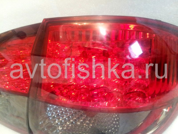 Nissan Maxima QX III (00-03) фонари задние светодиодные красно-тонированные, комплект 2 шт.