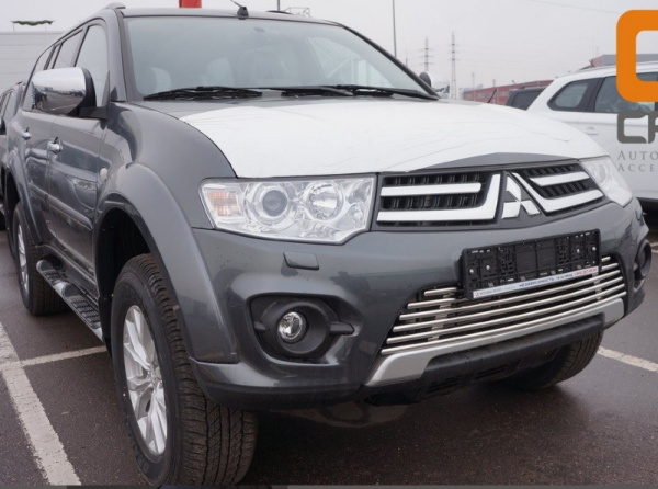 Mitsubishi L200; Pajero Sport (14–) Решетка переднего бампера нижняя d16