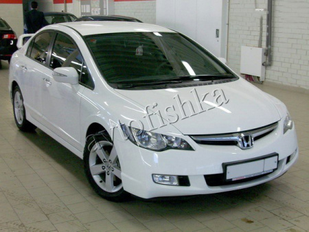 Honda Civic 4D 8 (06 – 12) реснички на фары №1 узкие