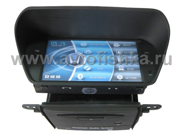 Honda Accord 8 (08-) Европа автомагнитола, головное устройство 2 din с 8 дюймовым HD экраном, GPS навигацией, TV