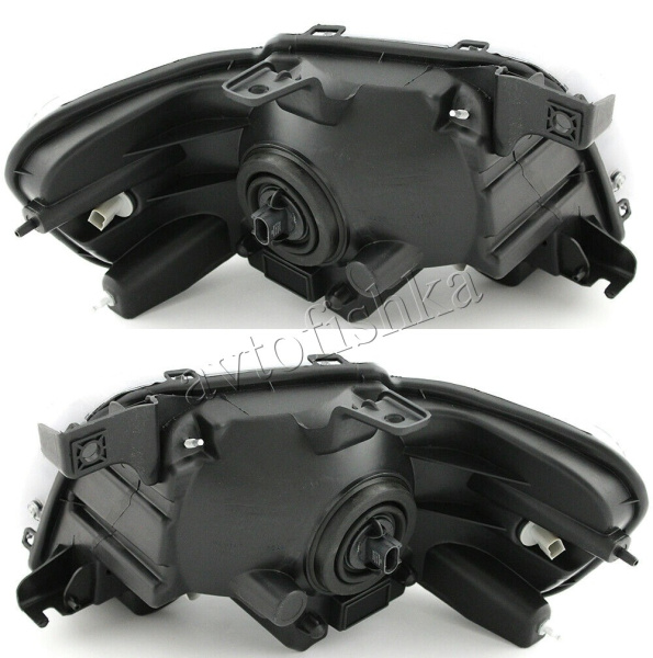 Ford Explorer (05-10) фары передние черные (патроны в комплекте), комплект 2 шт.