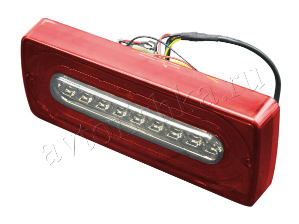 Mercedes G-Klasse W463 (97-) фонари задние светодиодные красные, комплект 2 шт.