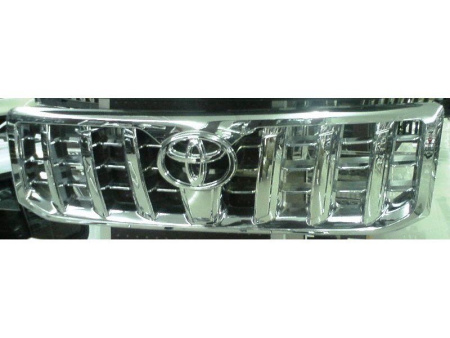 Toyota Land Cruiser Prado 120 (02-) решетка радиатора хромированная, ОЕ дизайн