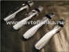 Toyota Land Cruiser 200 (08-15) накладки на ручки дверей хромированные, комплект 4 шт.