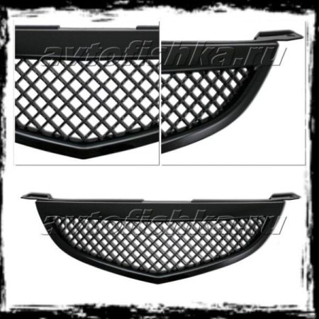 Mazda 3 (03-06) 4 дв. седан решетка радиатора черная.