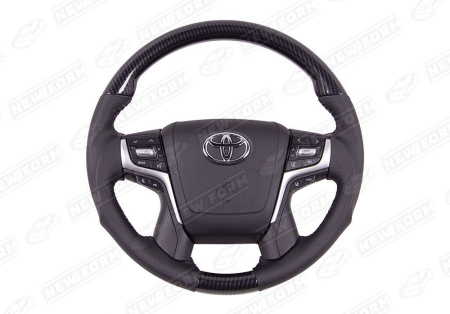 Toyota Land Cruiser LC 200 2007 - 2012 Руль карбон