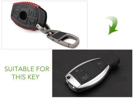 Mercedes, чехол для ключа зажигания с логотипом Mercedes