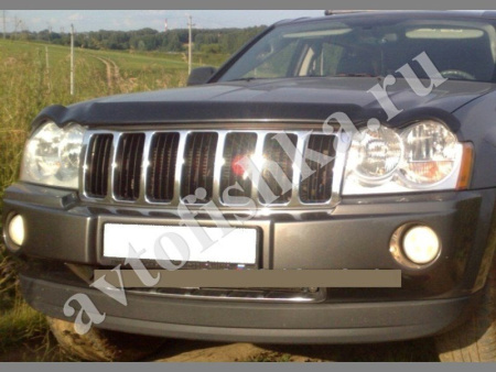 Дефлектор капота темный Grand Cherokee 2005-2011