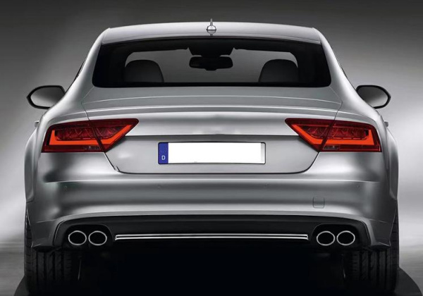 Диффузор S7 в бампер для Audi A7 2012-2015