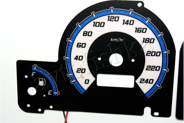 Subaru Forester 1997-2002 светодиодные шкалы (циферблаты) на панель приборов