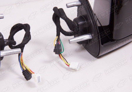 Mercedes-Benz M-Klasse W164 рестайлинг 2008 - 2011 Зеркала черные рестайлинг