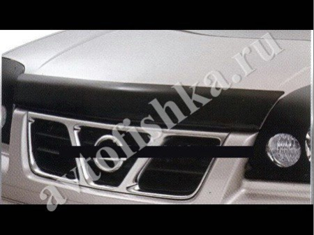 Дефлектор капота темный Nissan X-Trail 2001-2006
